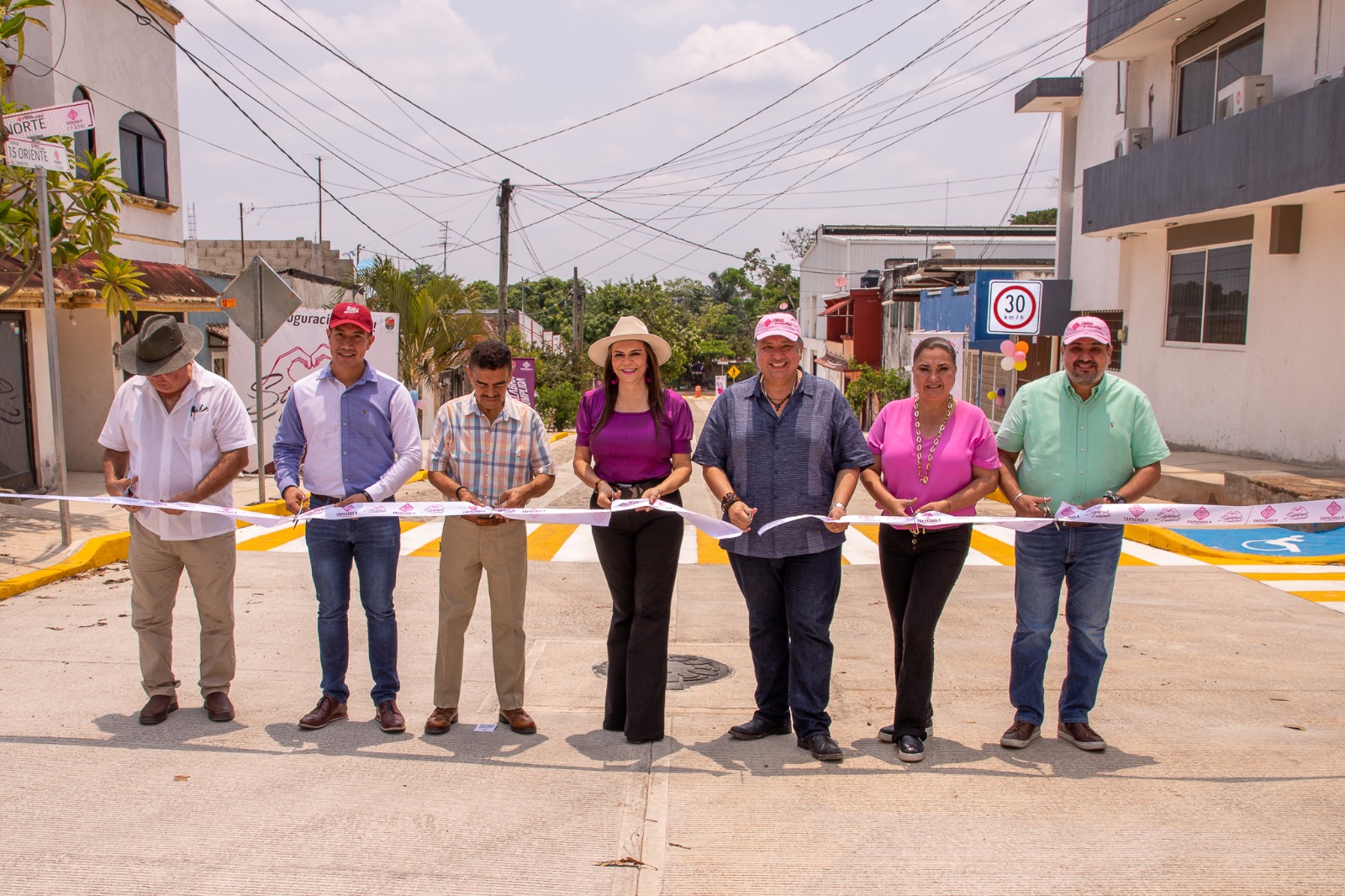 Rosy Urbina Inaugura Obra De Pavimentaci N En Colonia Campestre Tapachula