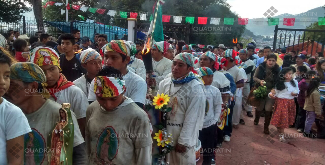 En Chiapas, miles veneran y celebran a la Virgen de Guadalupe