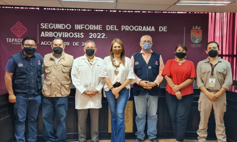 Rosy Urbina preside 2o informe programa contra dengue, zika y chikungunya