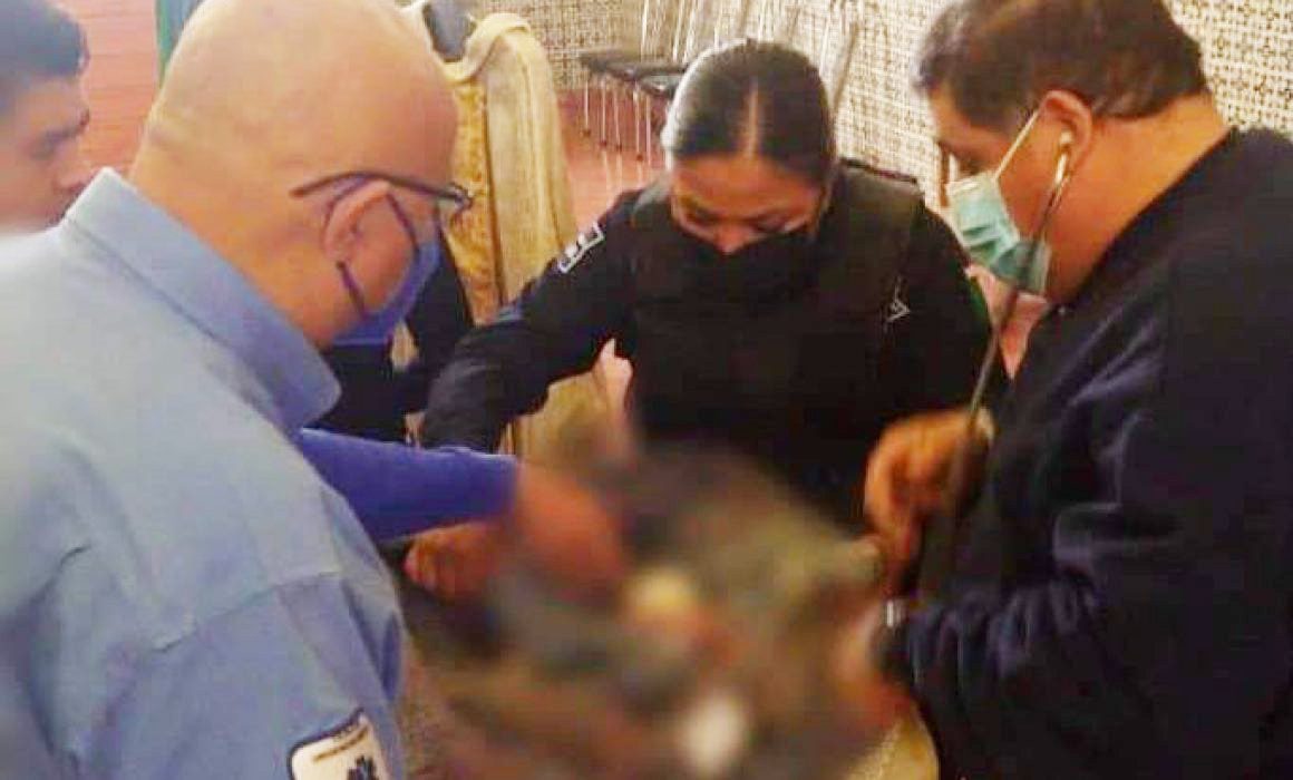 Abandonan a bebé recién nacida en iglesia de San Luis Potosí