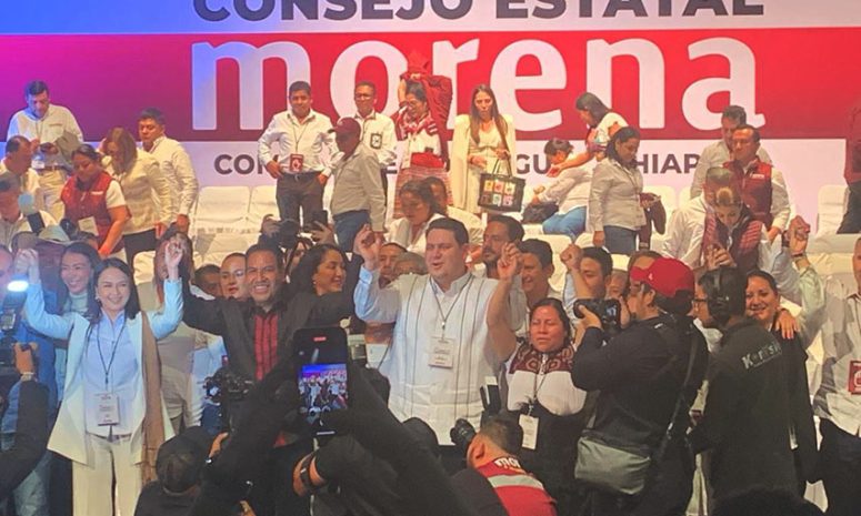 Consejo de Morena designa candidato a Eduardo Ramírez por Chiapas
