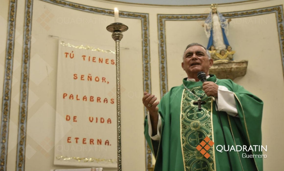 Pide diócesis de Chilpancingo orar por localización del obispo Rangel