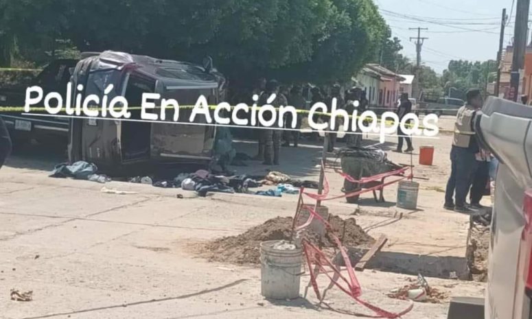 Detenidos y armas decomisadas por la SEMAR tras enfrentamiento en Chiapas