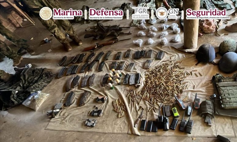 Caídos en Michoacán serían de brazo mexicano y de exmilitares colombianos