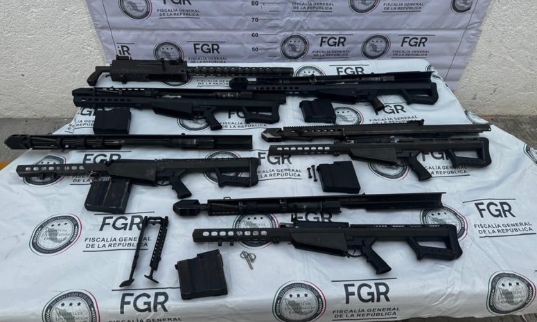 Hasta 80% de armas decomisadas en SLP provienen de EU