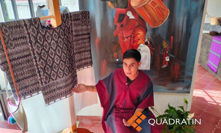 Diseñador tzotzil promueve en EU arte textil chiapaneco