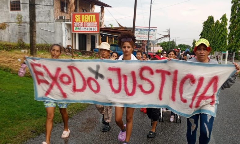 Acepta la caravana «Éxodo de Justicia» documentos migratorios