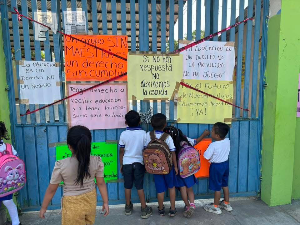 Tercer año sin clases: Padres de kínder en Chiapas exigen solución ...