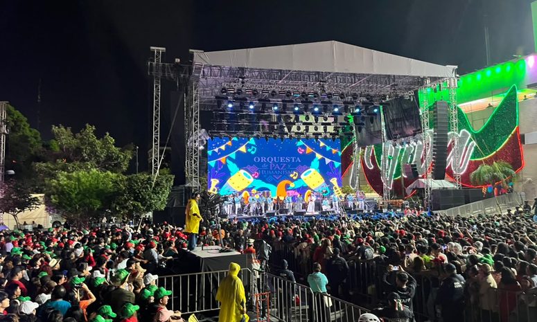 Tuxtla arde en fiesta: esperan el Grito y a la Banda MS