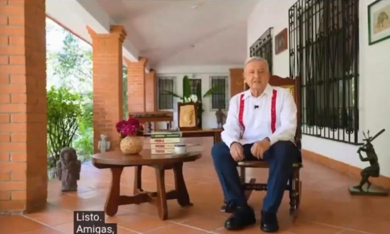 AMLO reaparece en video: “Estoy contento, feliz y jubilado de la política”