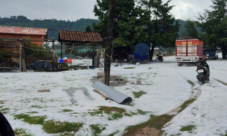 San Cristóbal registra heladas antes de Día de Muertos